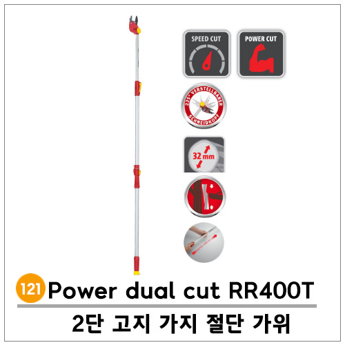 () 121.2 ܰ(Power dual cut RR400T